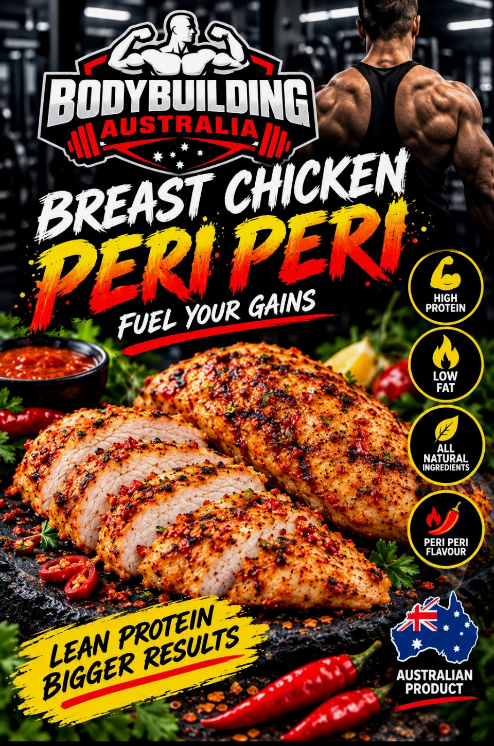 Chicken Breast - Peri Peri -110g