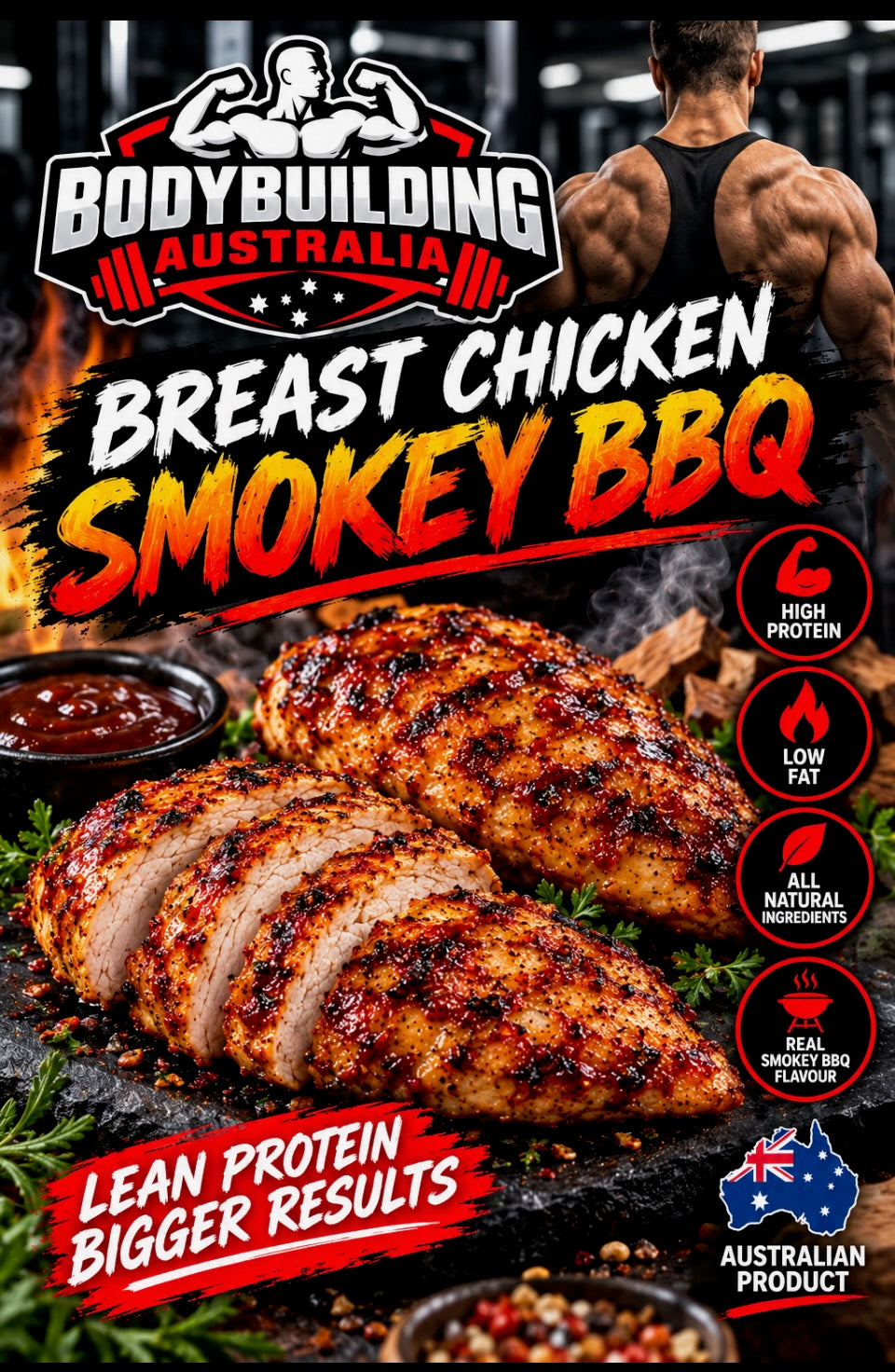 Chicken Breast - Smokey BBQ - 110g